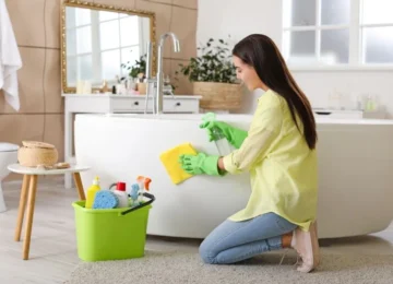 self-cleaning toilet